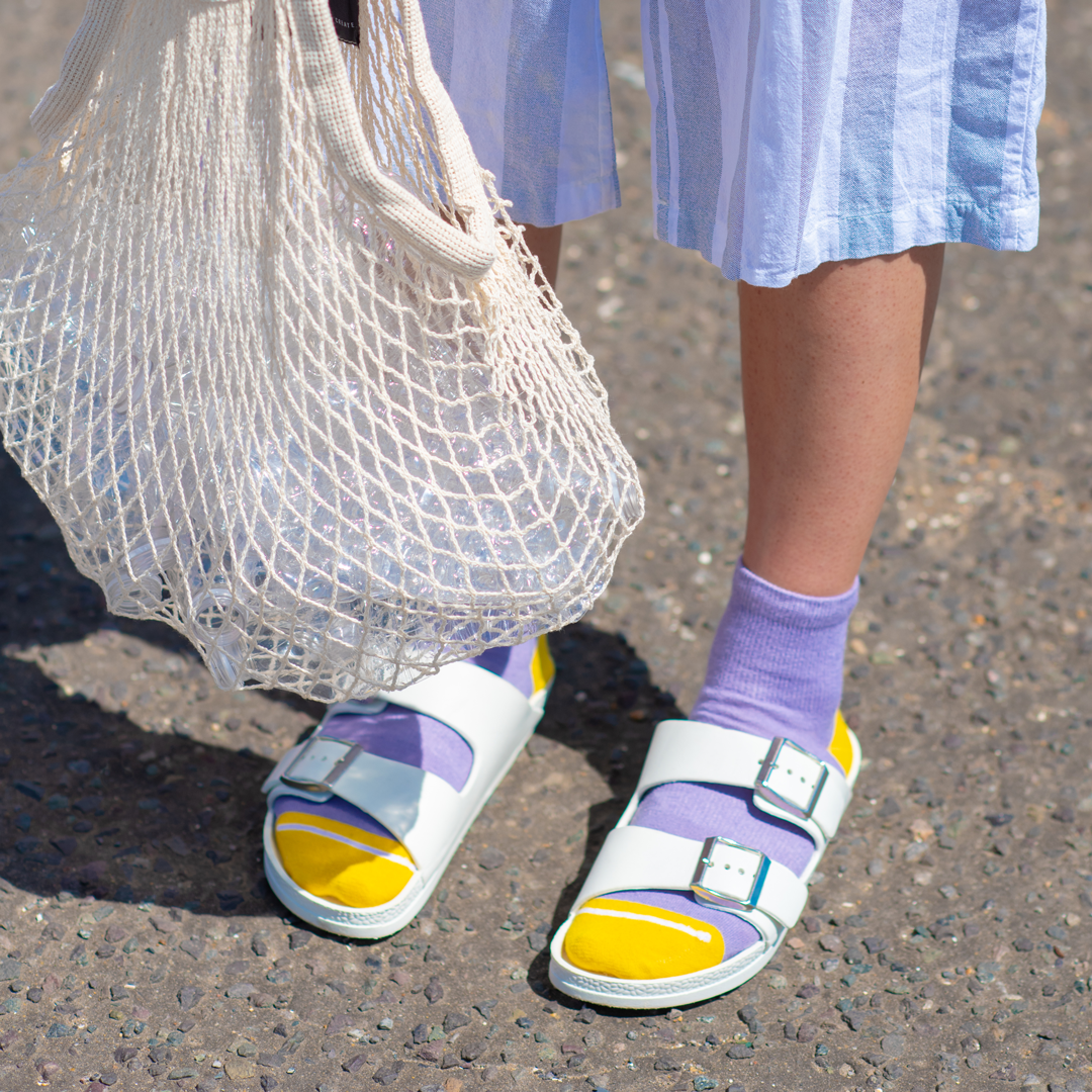 ecofriendly socks made from recycled plastic bottles