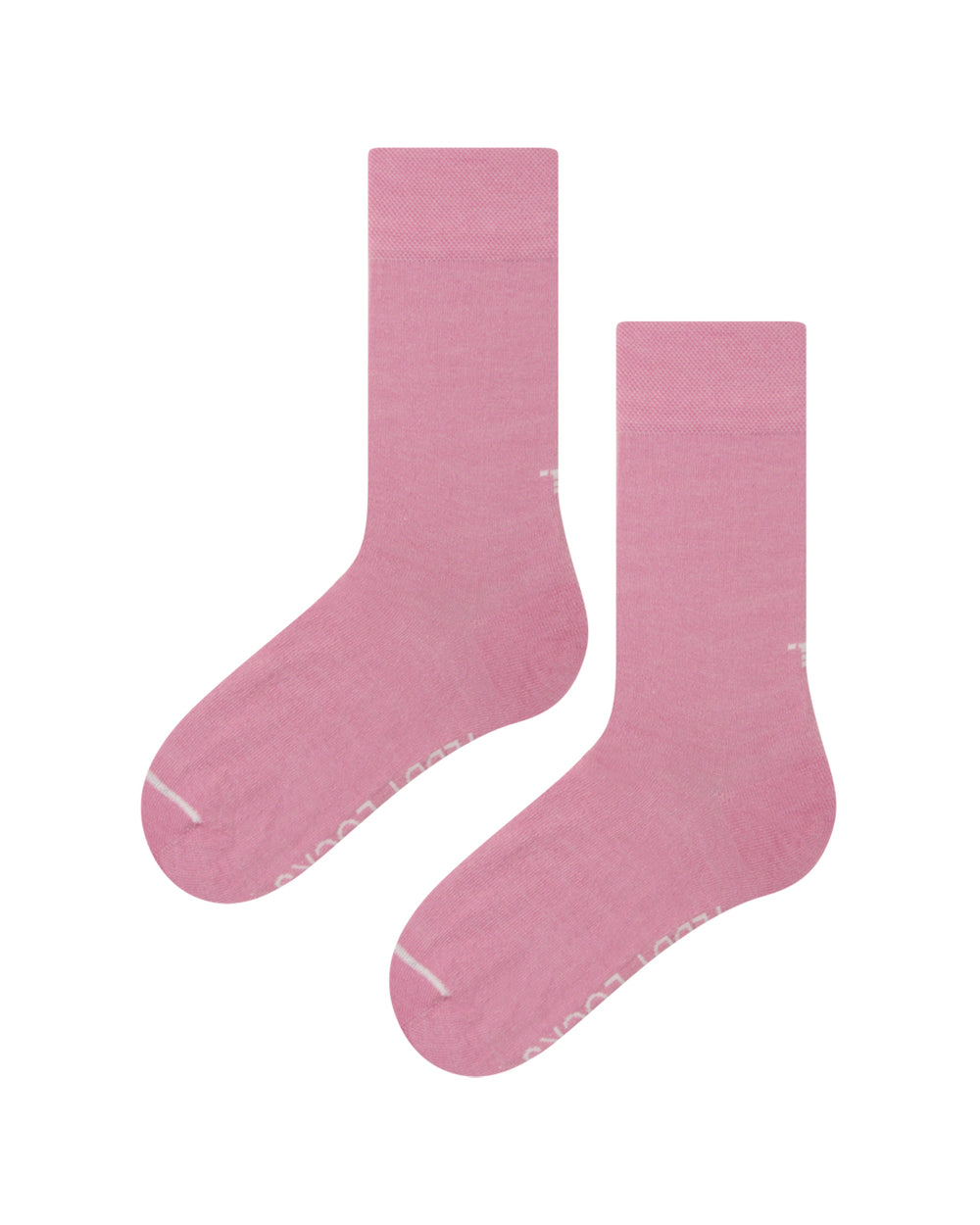 Pink sustainable socks. Vegan friendly socks