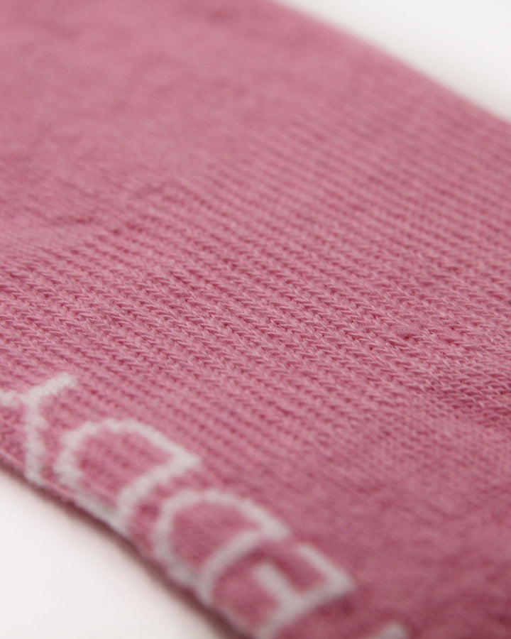 Ecofriendly ribbed crew boot socks with arch support