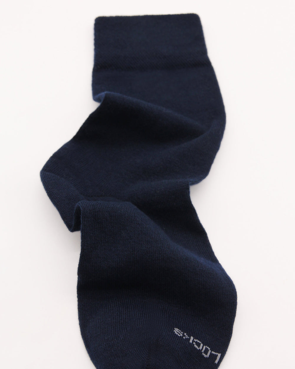 Navy blue everyday crew sock from Teddy Locks
