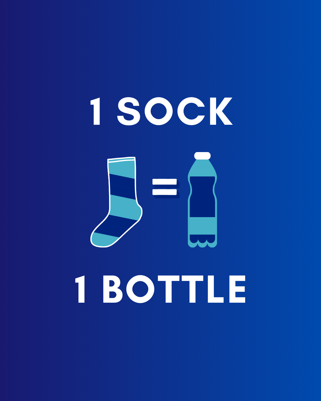 Vegan friendly runnings socks made from recycled polyester