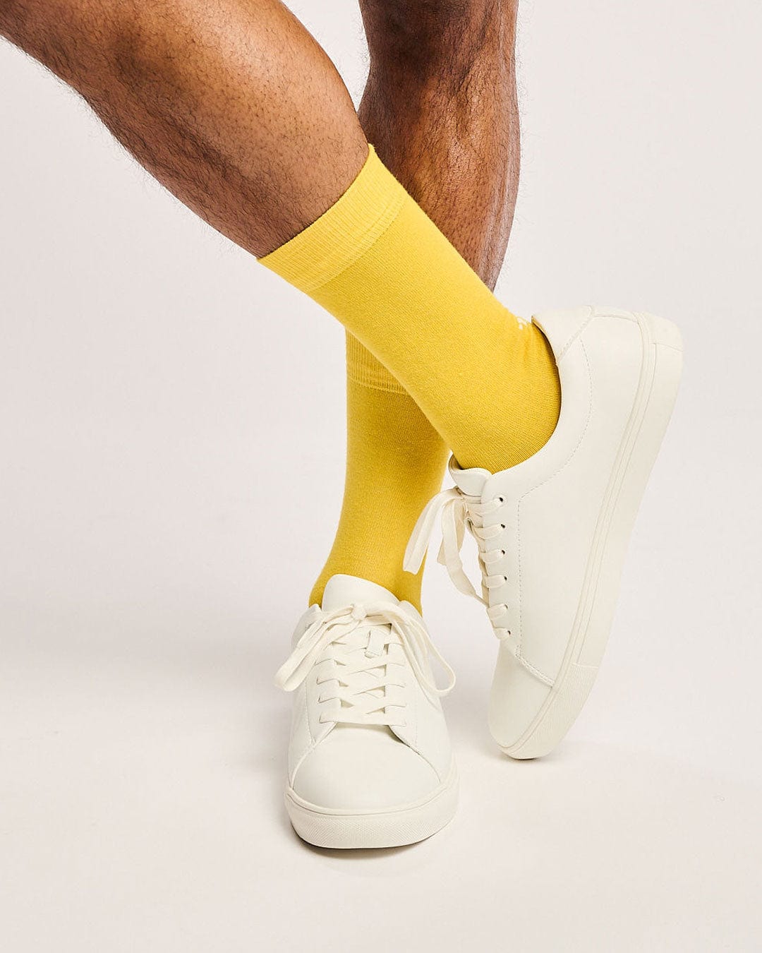 Mens yellow socks. Everyday yellow socks for men. 