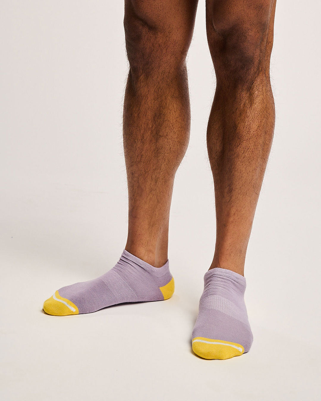 Ecofriendly running socks. Seamless toe socks for running.