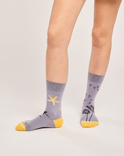 Fun mismatched socks. Sustainable fun socks