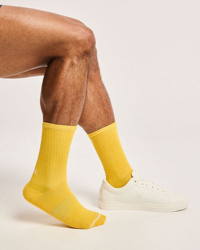 Colourful mens sports socks. Sustainable socks for men
